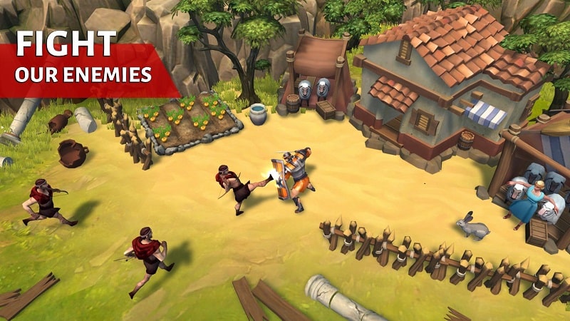 Sải bước tự do trong thế giới game Gladiators