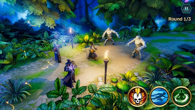 Đột kích ngục tối đầy hiểm nguy với Summoners Raid mod apk